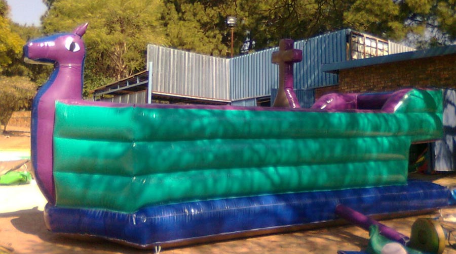Viking Ship Jumping Castle